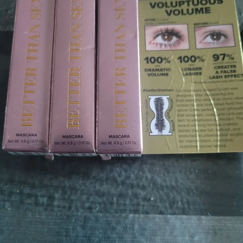 Better Then Sex Mascara. Set of 3.